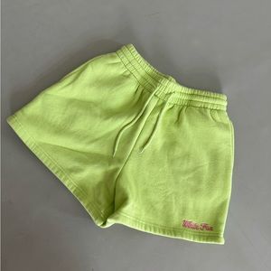 White Fox Boutique sweat shorts